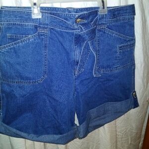 Denim Blue Women's Shorts